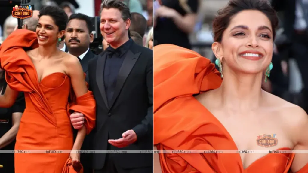 Cannes 2022 For Deepika Padukone orange is the new black