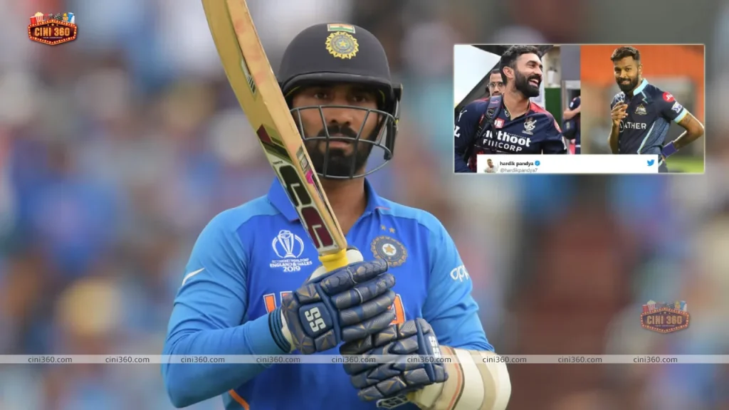 Twitter Reacts: Hardik Pandya Wrote A Beautiful Reply On Dinesh Karthik’s Comeback Tweet. Makes Well-Deserved Return To Indian T20I Squad Twitter Reacts Hardik Pandya Wrote A Beautiful Reply On Dinesh Karthik’s Comeback Tweet. Makes Well-Deserved Return To Indian T20I Squad