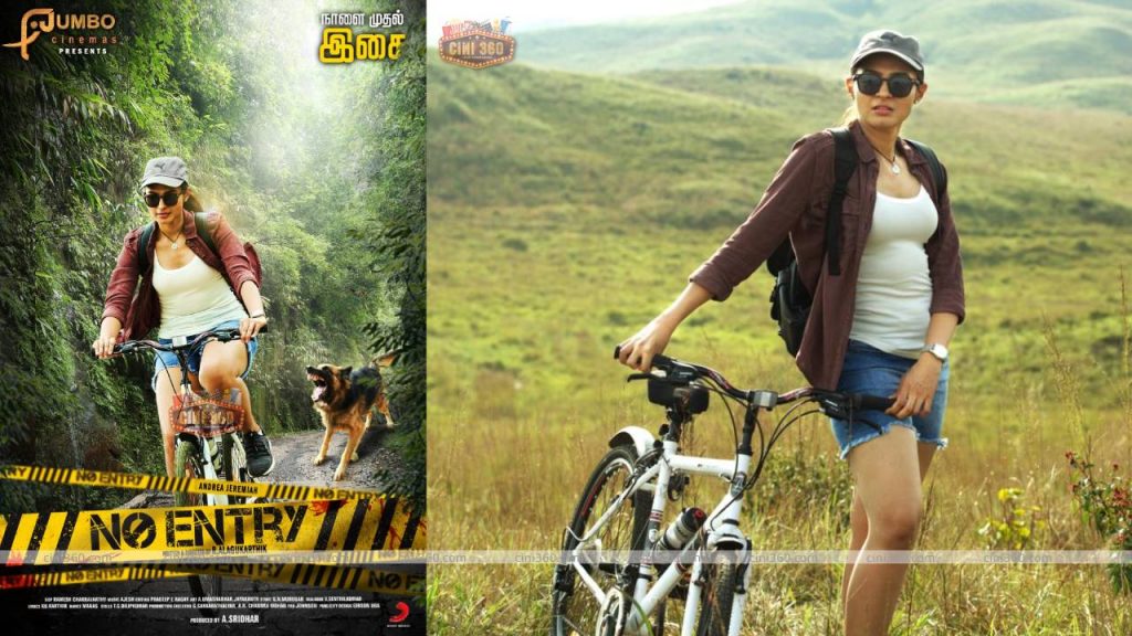 Andrea’s next film titled ‘No Entry’ Andrea's next film titled 'No Entry'