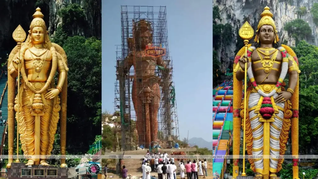 At 146 feet, World’s tallest Murugan statue consecrated in Tamil Nadu’s Salem district At 146 feet, World’s tallest Murugan statue consecrated in Tamil Nadu’s Salem district