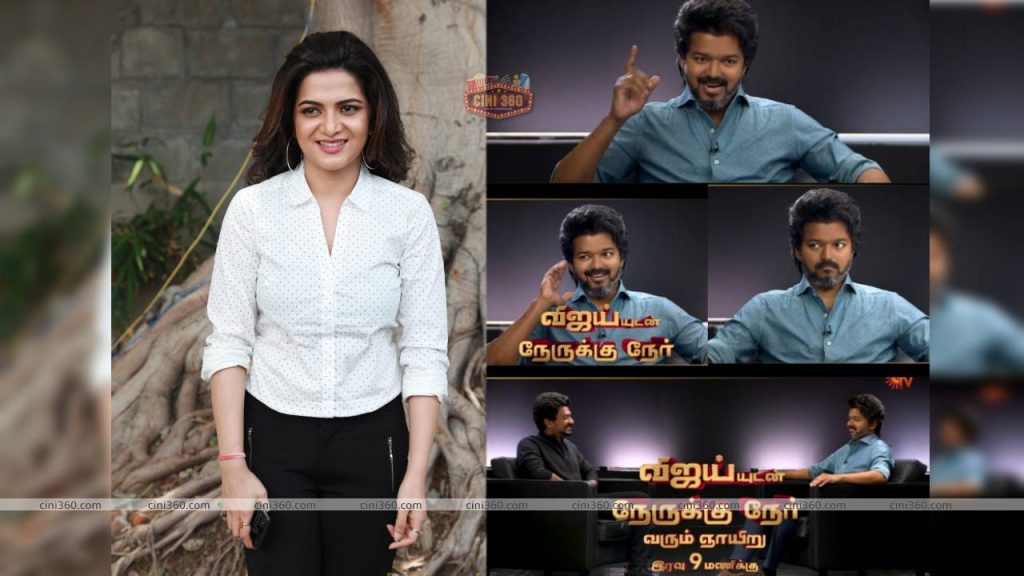 Devadarshini tweet about Vijayudan Nerukku Ner