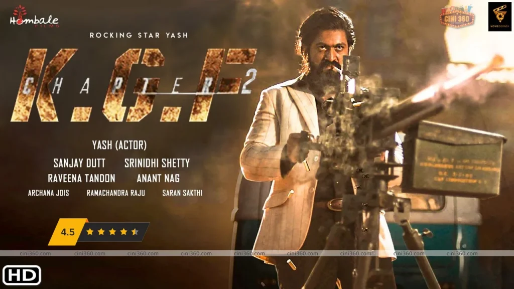 KGF Chapter 2 movie review: Yash and Sanjay Dutt steal the show in this terrific action creates history, breaks the record set by 'Avengers Endgame' and 'Baahubali - The Conclusion'!