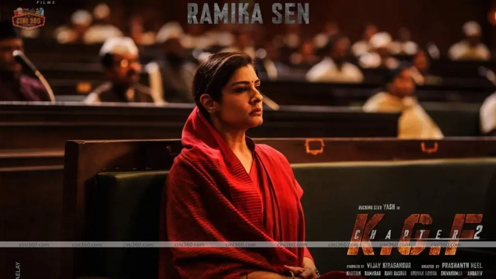 KGF2: Raveena Tandon delivers killer performance as ruthless PM