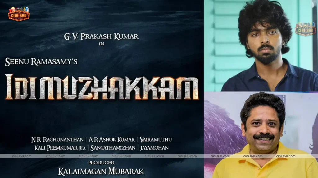 Seenu Ramasamy wraps up ‘Idimuzhakkam’ with GV Prakash, names a winning title for the lovable star Seenu Ramasamy wraps up 'Idimuzhakkam' with GV Prakash, names a winning title for the lovable star