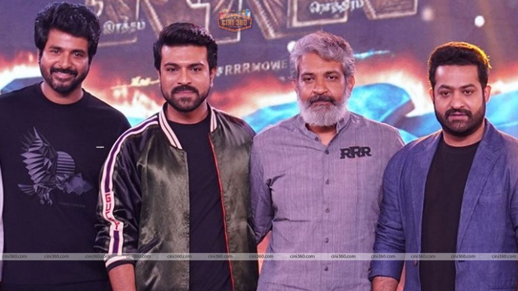 Sivakarthikeyan Tweet about Raja mouli RRR Movie