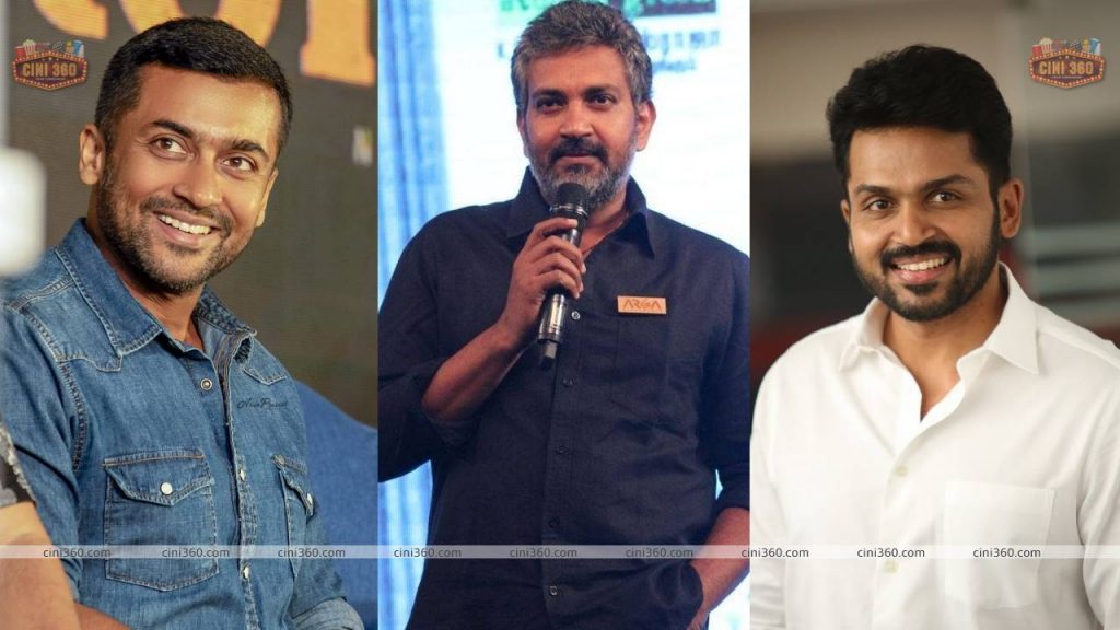 Rajamouli created the 'RRR' story with Surya - Karthi in mind