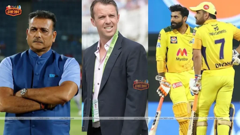 The decision of Ravindra Jadeja to resign as CSK captain has attracted many former players, including Graeme Swann and former Indian cricket coach Ravi Shastri The decision of Ravindra Jadeja to resign as CSK captain has attracted many former players, including Graeme Swann and former Indian cricket coach Ravi Shastri