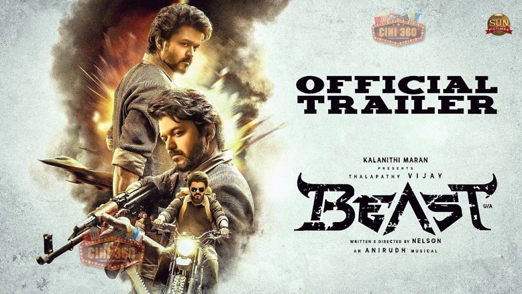 The trailer of Vijay’s upcoming film Beast has been released.