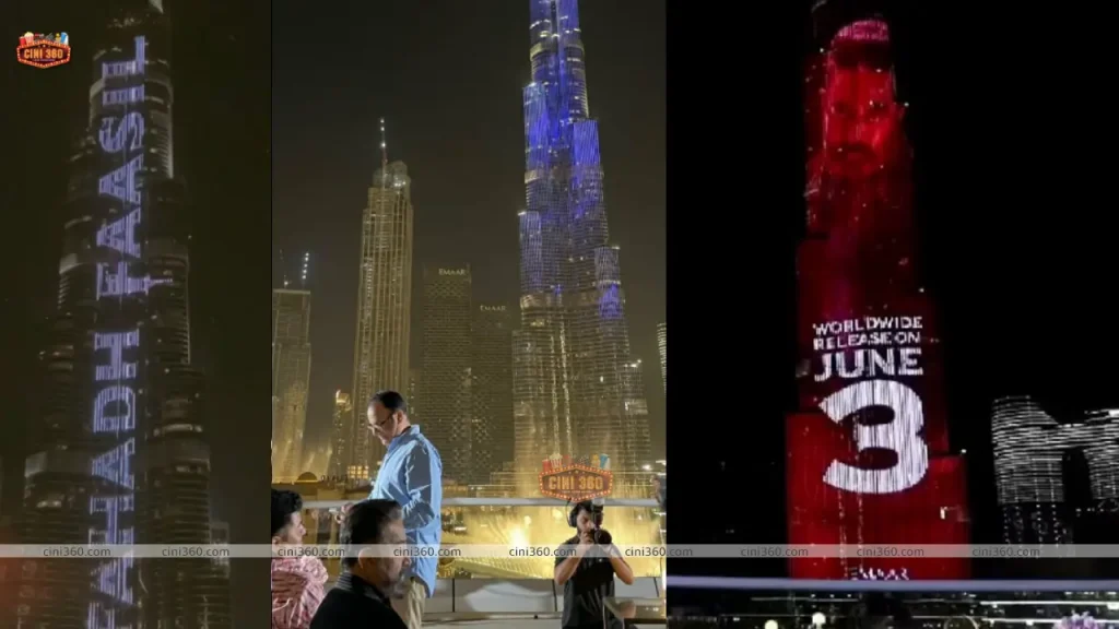 Kamal Haasan's Vikram trailer lights up Burj Khalifa ahead of release