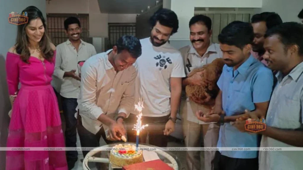 Ram Charan celebrates his driver's birthday with a special cake