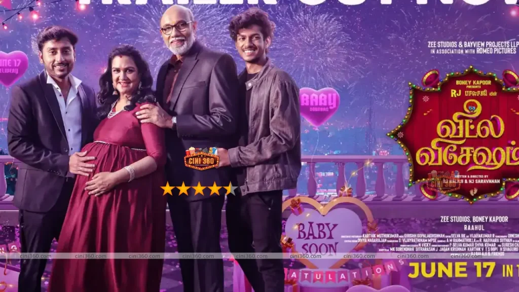 ‘Veetla Vishesham’ movie review: RJ Balaji’s ‘Badhaai Ho’ a remake that talks louder than the original; Worth a watch Veetla Vishesham Movie Review A remake that talks louder than the original Worth a watch