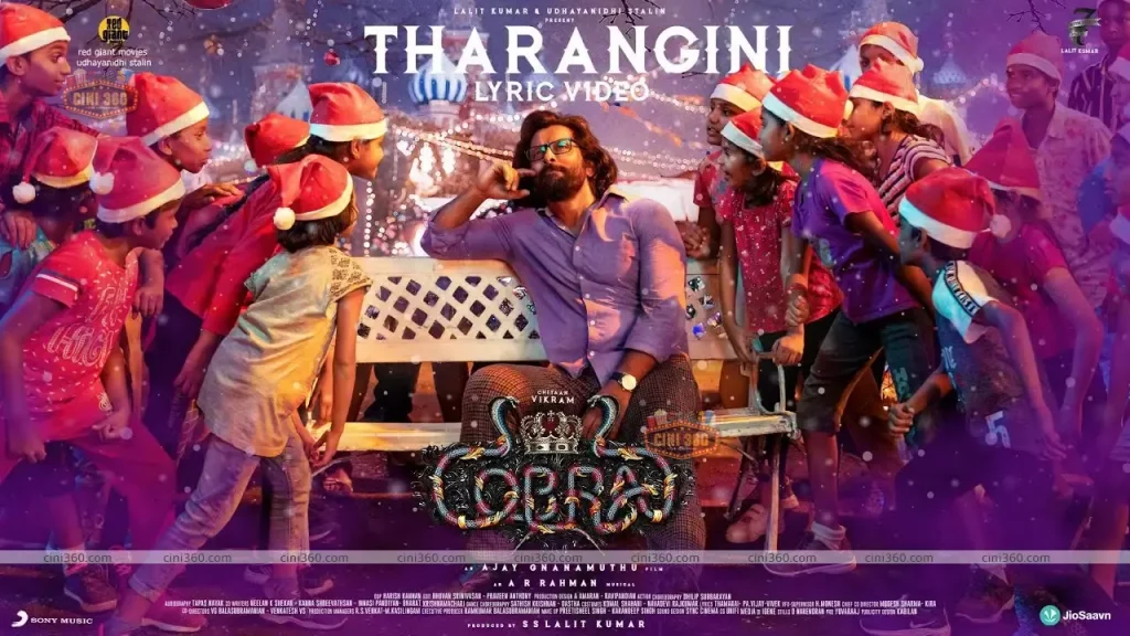 Tharangini lyrical video released from the film Cobra