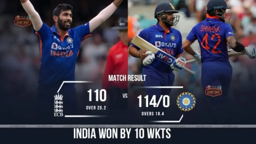 IND vs ENG LIVE: Jasprit Bumrah & Rohit Sharma STAR as India DESTROY World Champion England by 10 wickets to take 1-0 lead ind-vs-eng-live-score-1st-odi-on-tuesday-at-530pm-rohit-sharma-led-india-takes-on-world-champion-england-follow-india-vs-england-1st-odi-live