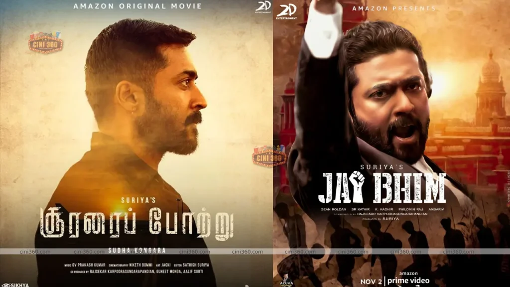 Actor Surya’s “Soorarai Pottru” and “Jai Bhim” films will hit theatres soon soorari-potru-jaibheem