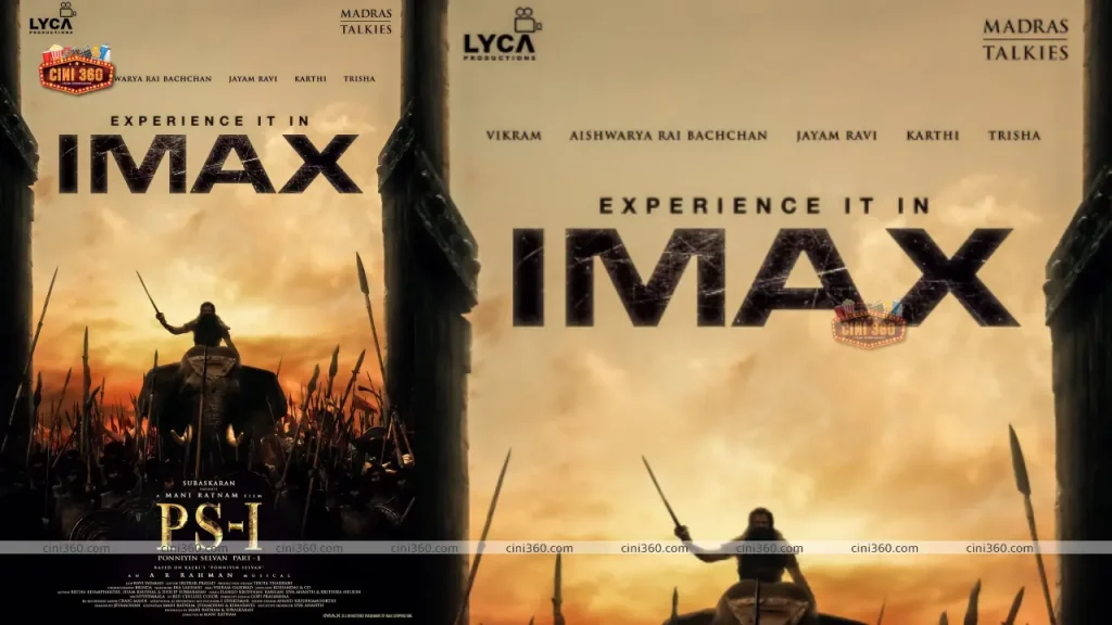 Mani Ratnam’s Ponniyin Selvan I becomes first Tamil film to be released in IMAX format