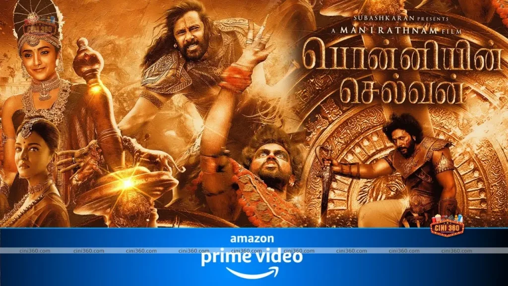 “Ponniyin Selvan-1” OTT update – Amazon Prime Ponniyin Selvan OTT on Amazon Prime Video, Mani ratnam, JR, Vikram, Karthi, Trisha, Aishwarya Rai