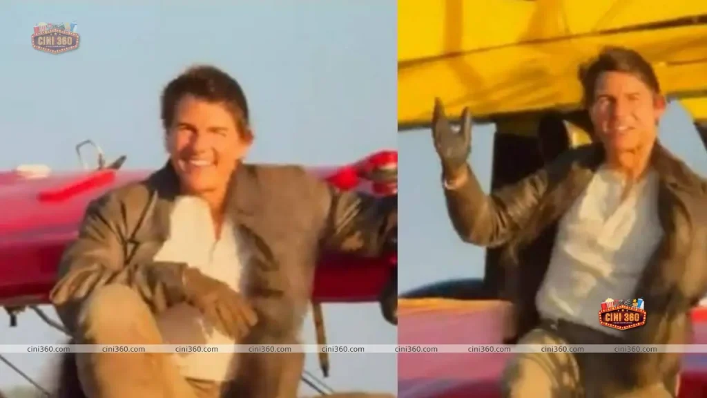 Fans call Tom Cruise A true daredevil after he pulls off a risky airborne plane stunt in the Mission: Impossible: Dead Reckoning viral BTS. tom-cruise-performs-dangerous-airborne-plane-stunt-in-viral-bts-of-mission-impossible-dead-reckoning-fans-say-a-true-daredevil