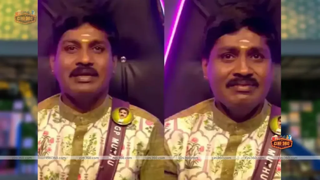 Bigg Boss Tamil 6: GP Muthu leaves the show in the middle, watch his heartfelt farewell video bigg-boss-tamil-6-gp-muthu-walks-out-from-the-house