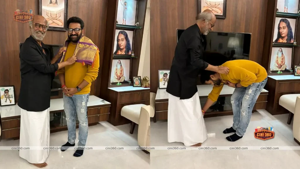 Rishab Shetty meets superstar Rajinikanth rishab-shetty-meets-superstar-rajinikanth