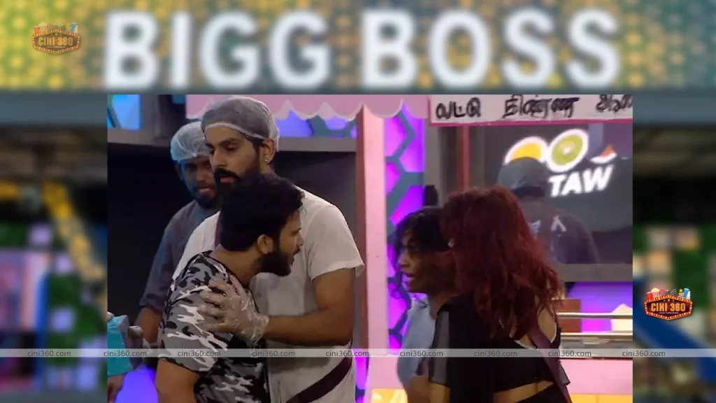 Highlights from Bigg Boss Tamil 6 from November 9: Manikandan pushes Dhanalakshmi, which leads to a major altercation between them. bigg-boss-tamil-6-highlights-november-9-dhanalakshmi-and-manikandan-get-into-a-huge-fight-after-he-pushes-her