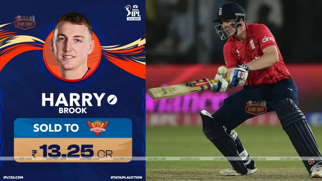 IPL Auction: England’s Harry Brook Bought By SunRisers Hyderabad For Rs 13.25 Crores ipl-auction-englands-harry-brook-bought-by-sunrisers-hyderabad-for-rs-13-25-crores