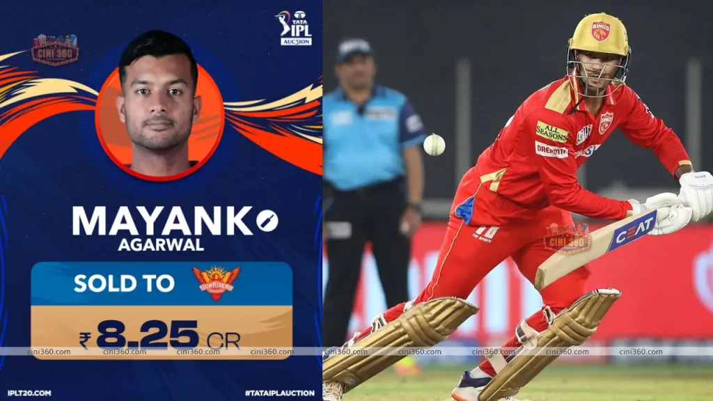 IPL Auction 2023: Mayank Agarwal sold to Sunrisers Hyderabad for Rs 8.25 crore mayank-agarwal-ipl-auction-2023-sold-sunrisers-hyderabad-rs-825-crore