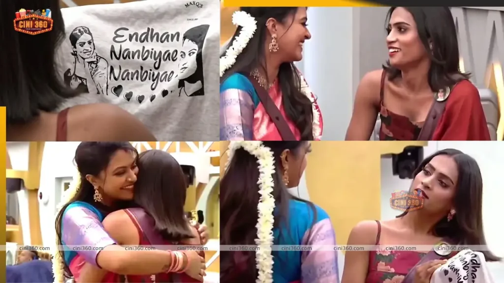 bigg-boss-tamil-season-6-kamal-haasan-shivin-gets-special-gift-from-rakshitha-viral-photo-video-tamil-news