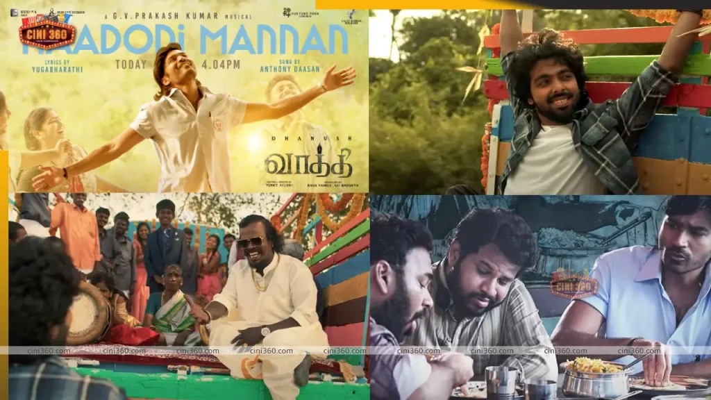 dhanush-vaathi-second-single-naadodi-mannan-release-review-samyuktha-menon-gv-prakash-latest-update-tamil-news