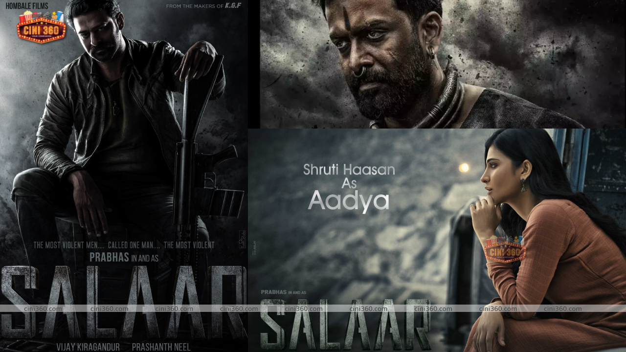 Salaar Cast Salary Shocking 100 Crore Deal of Prabhas Cini 360