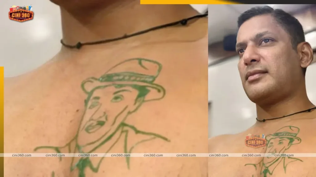 Vishal gets an MGR tattoo on his chest vishal-gets-an-mgr-tattoo-on-his-chest-telugu-news