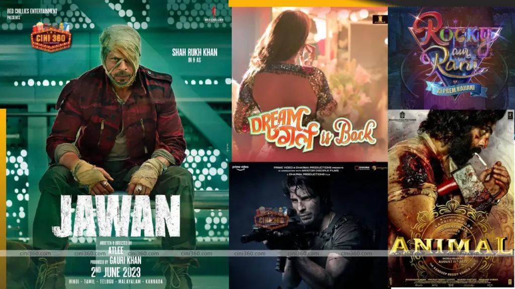 The most anticipated film releases in 2023 second half are Kisi Ka Bhai Kisi Ki Jaan, Jawan, Rocky Aur Rani Ki Prem Kahani, Animal, and Gadar 2. The most significant summer film releases in 2023 are Kisi Ka Bhai Kisi Ki Jaan, Jawan, Rocky Aur Rani Ki Prem Kahani, Animal, and Gadar 2.