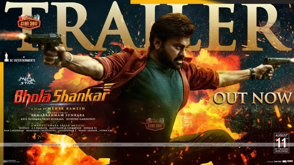 Chiranjeevi Shines as the Savior in the Action-Packed Bhola Shankar Trailer! bhola-shankar-trailer-chiranjeevi-takes-the-role-of-a-saviour-in-this-action-flilm