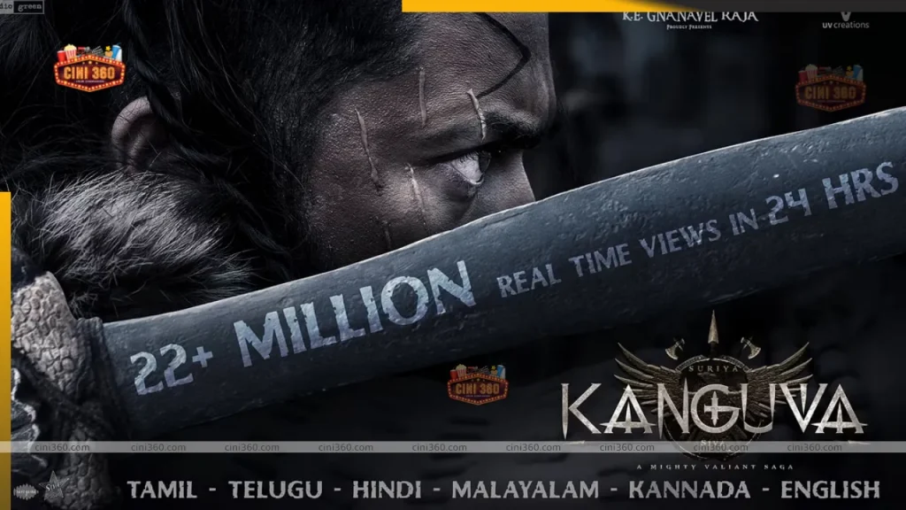 Suriya’s ‘Kanguva’ glimpse scripts a new all-India record! – Exciting details suriya-kanguva-glimpse-all-india-youtube-record-siruthai-siva-disha-patani-shooting-update-yogi-babu-tamil-news